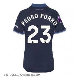 Tottenham Hotspur Pedro Porro #23 Replika Bortatröja Damer 2023-24 Kortärmad